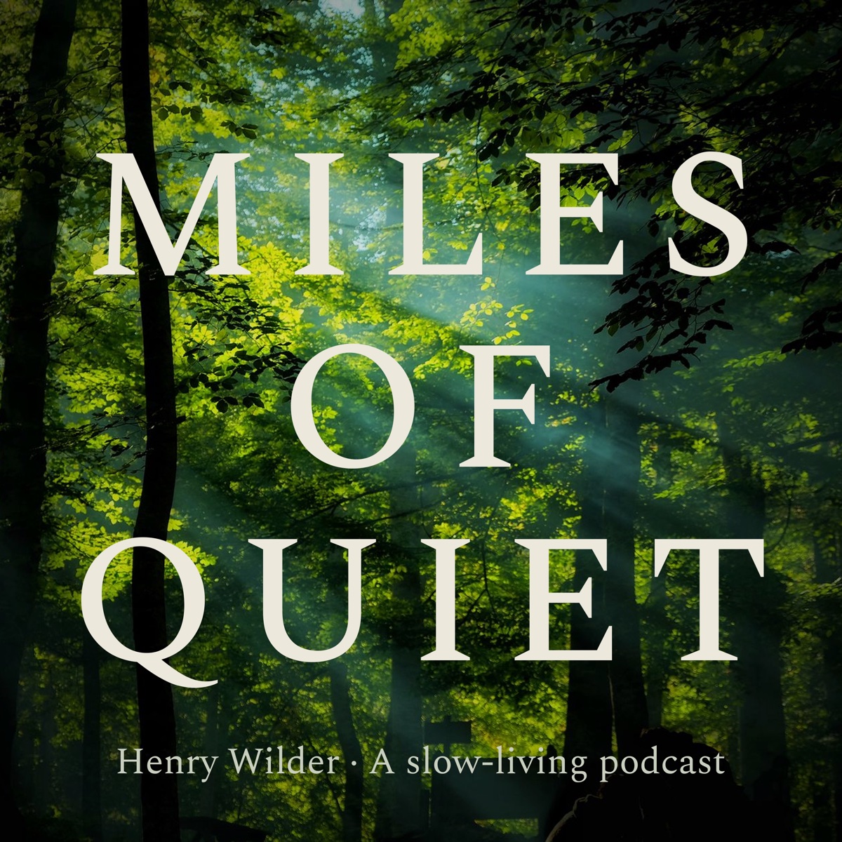 Miles of Quiet podcast artwork